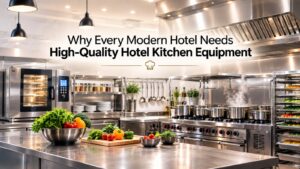 Why Every Modern Hotel Needs High-Quality Hotel Kitchen Equipment
