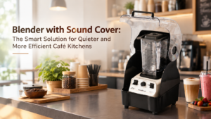 Blender with Sound Cover: The Smart Solution for Quieter and More Efficient Café Kitchens